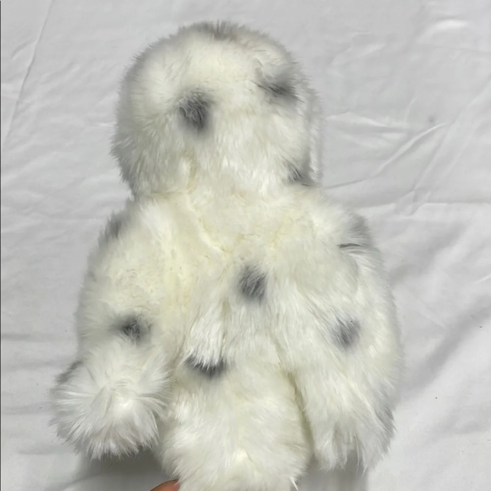 Aurora 9” 2022 White and Black Snowy‎ Owl Plush Toy